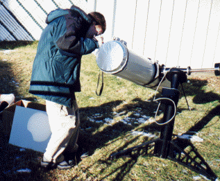 Steven Benjamin Photographing the eclise